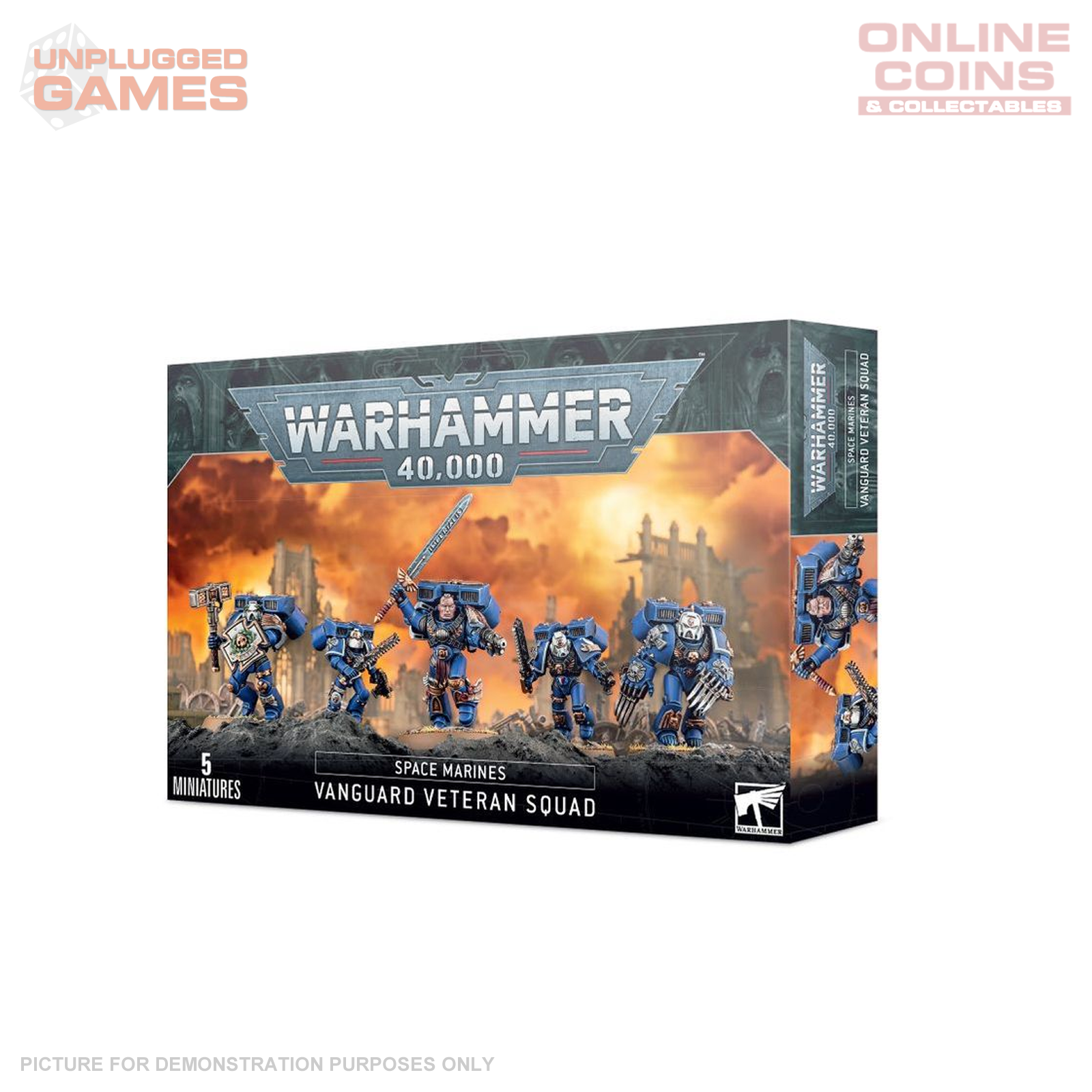 Warhammer 40,000 - Space Marines Vanguard Veteran Squad